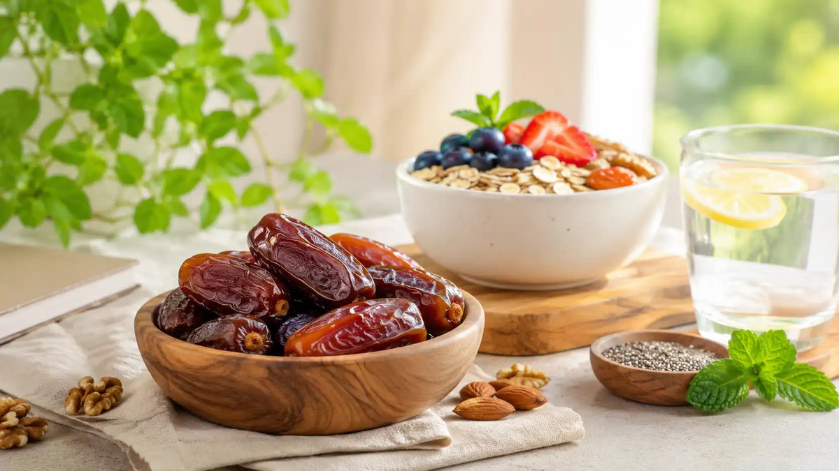 Benefits of Including Natural Dates in a Balanced Healthy Daily Diet