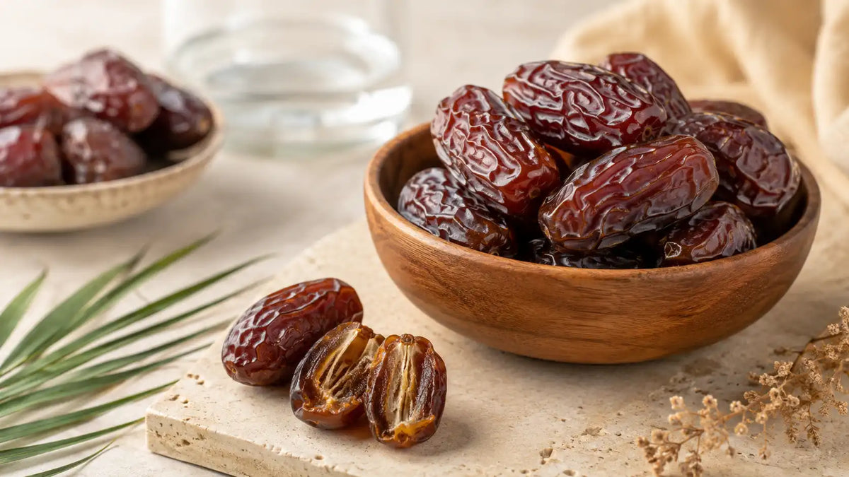 Mabroom Dates Benefits and Their Unique Chewy Texture