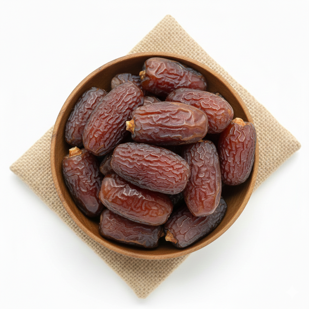 Premium Amber Dates | Large, Firm & Naturally Structured Dates